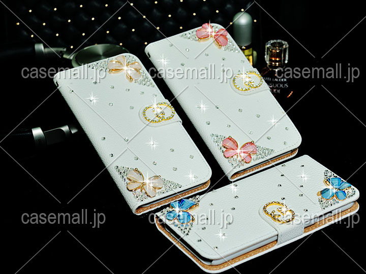 iPhone7 ケース 手帳型 キラキラ