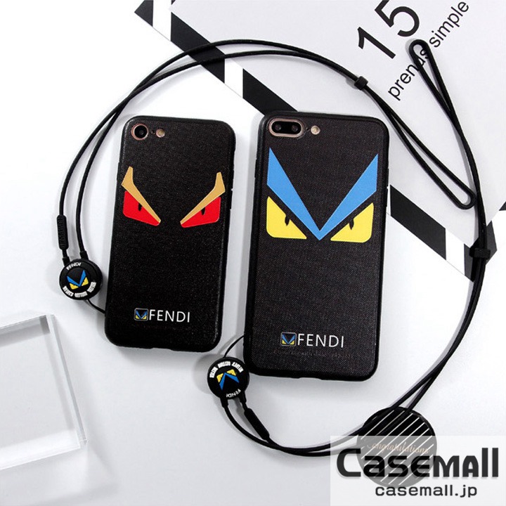 FENDI パロディ iphone8ケース モンスター