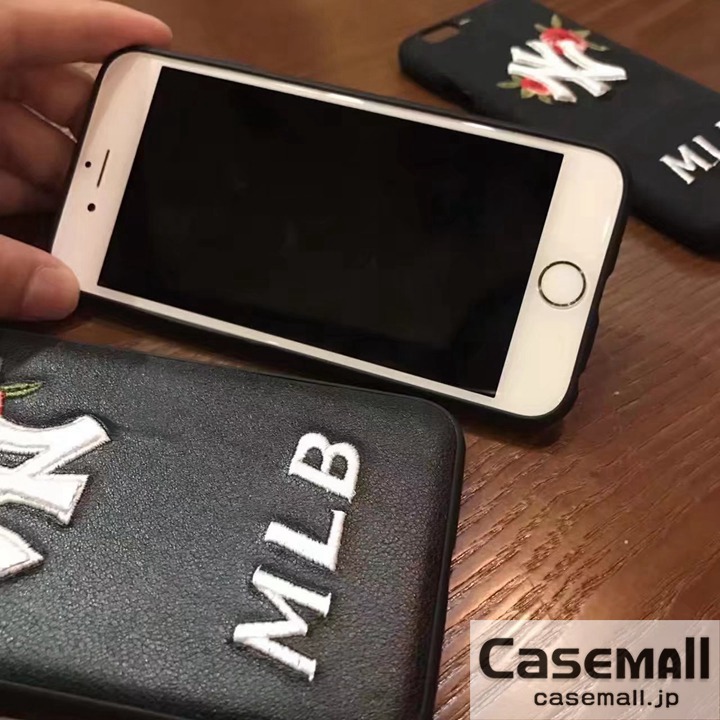 MLB iPhone7 ケース 刺繍