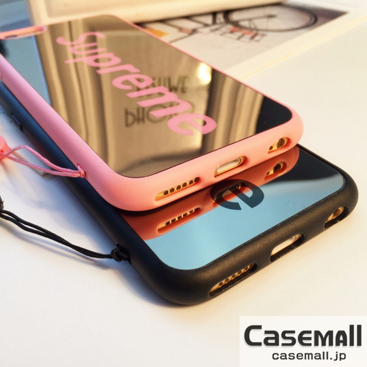 SUPREME iphone7s カバー 鏡面