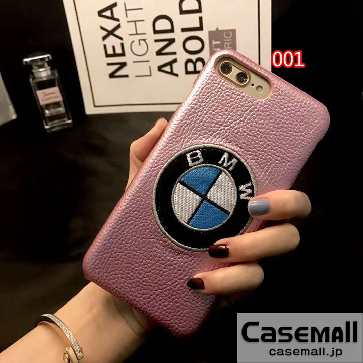 iphone8 ハードケース ピンク BMW