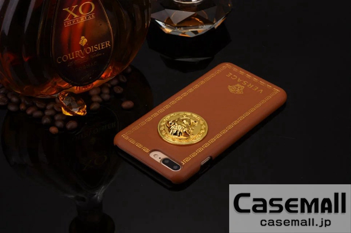 VERSACE iphonexカバー ジャケット型