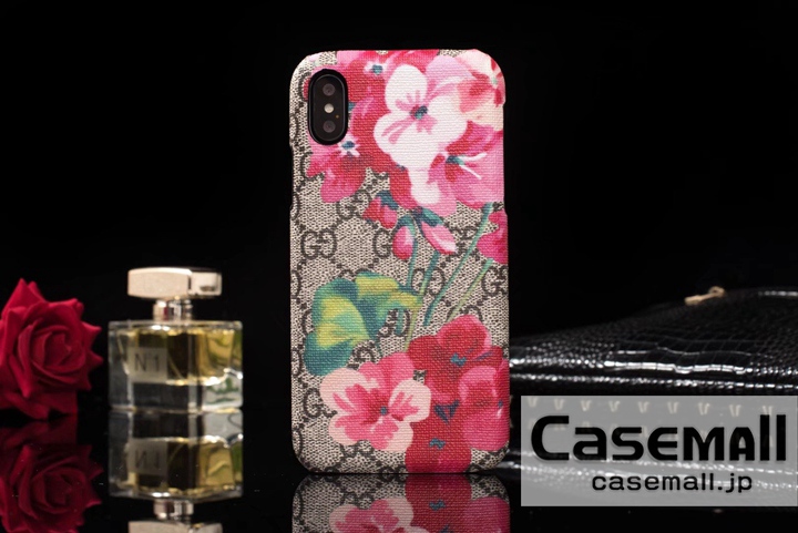 gucci iphone8 カバー 花