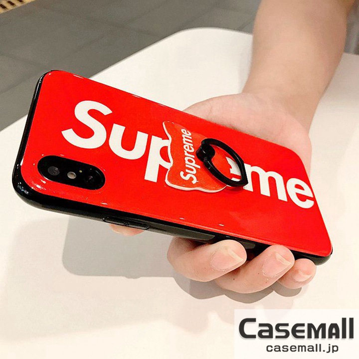 iphone7plus カバー supreme リング