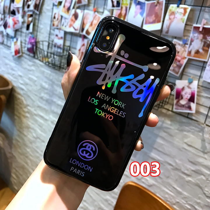 stussy iphone7 カバー 光沢