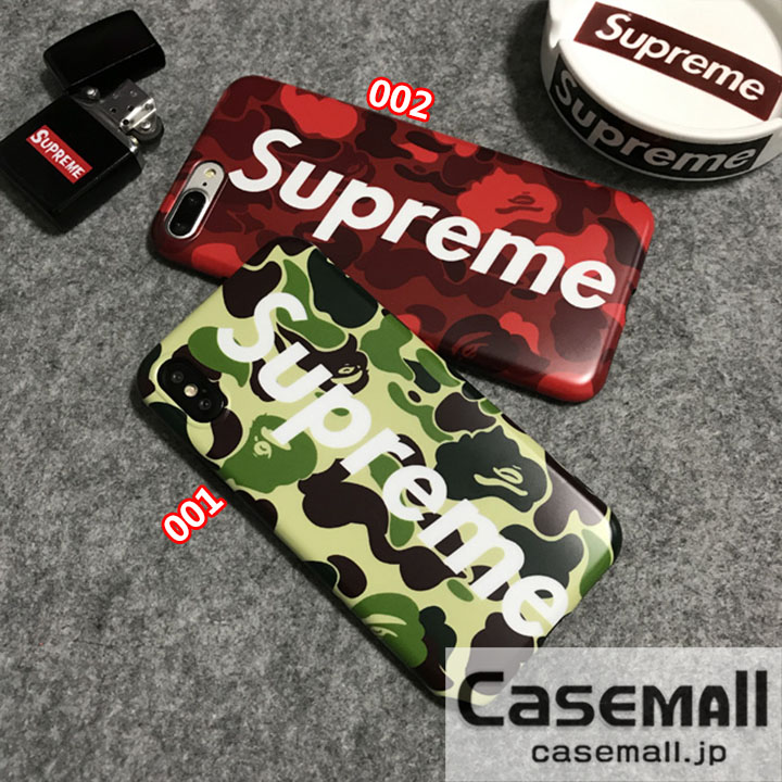 SUPREME iphonex カバー 迷彩柄