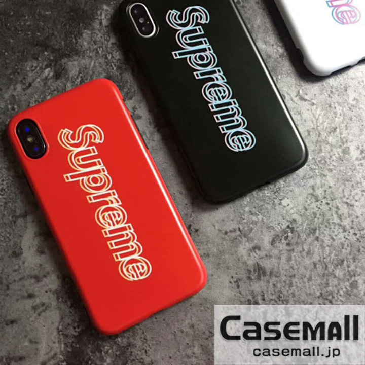 シュプリーム iphone7plusカバー シンプル