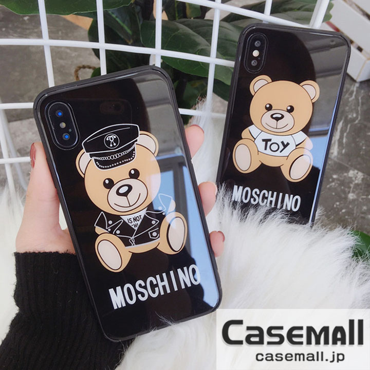 MOSCHINO iPhonex ケース クマ