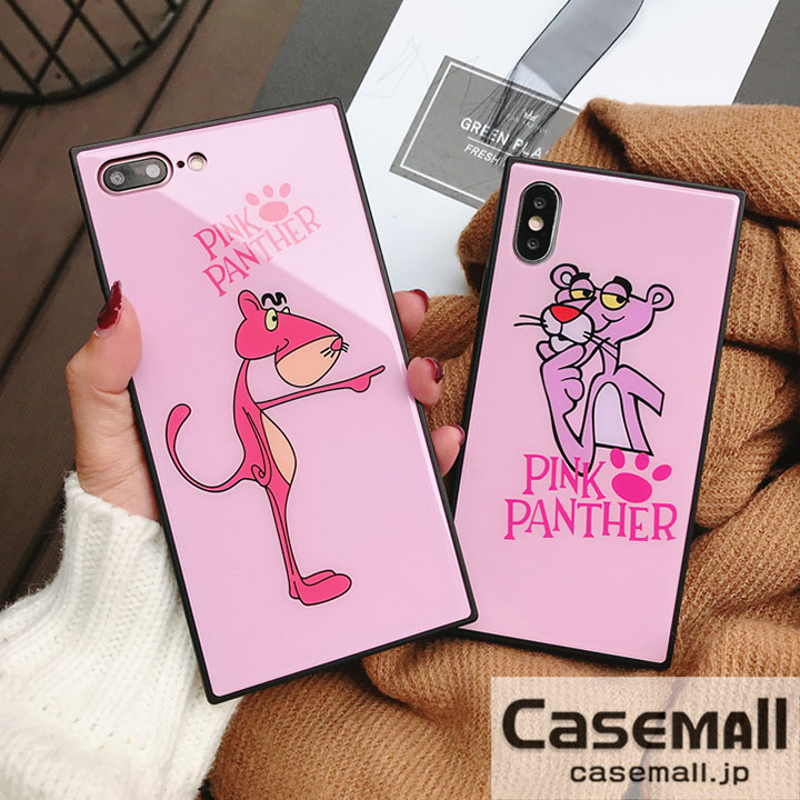 Pink Panther iPhone8plusケース トランク調 