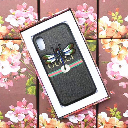 gucci iphonex ケース ブラック