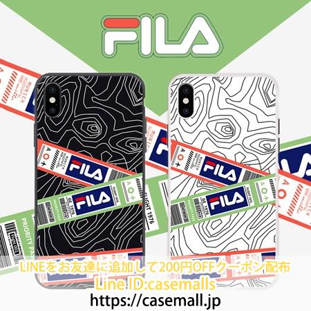 アイホンXs Max ケース FILA iPhoneXr 携帯カバー スマホケース iphonexs