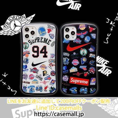 Supreme＆Nikeコラボ iPhone11pro ケース 括れボディ