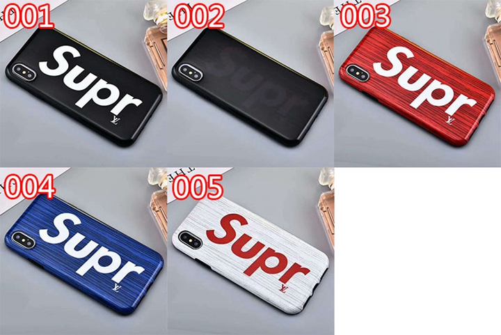 SupremeｘLV iPhoneX ケース ジャケット型