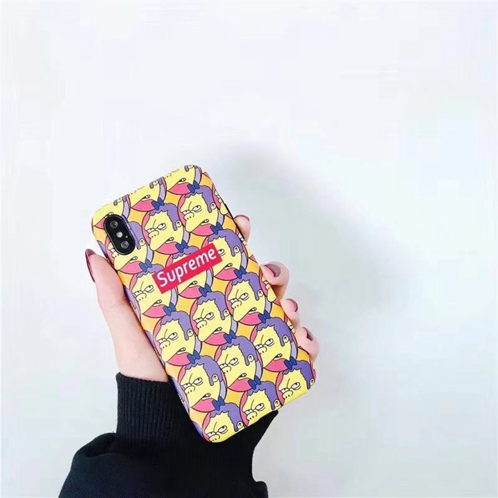 SUPREME iphone8ケース シンプソンズ