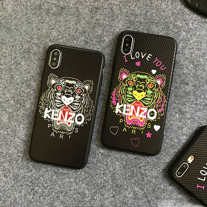 kenzo ペア iphone7 plusソフトケース