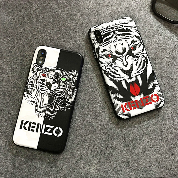 ケンゾー iphonex カバー トラ