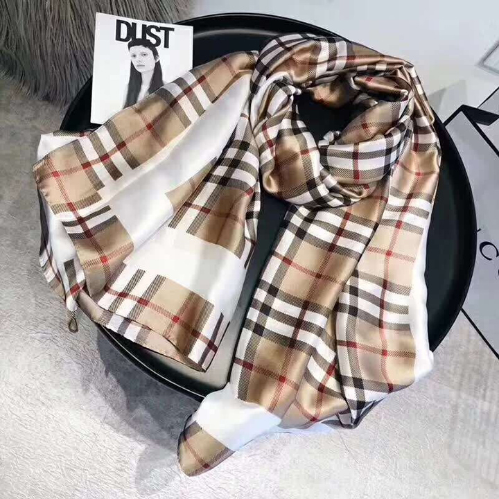 burberry スカーフ シルク