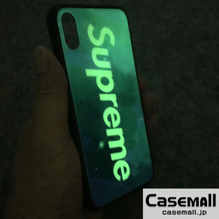 Supreme iPhone8 カバー 夜光