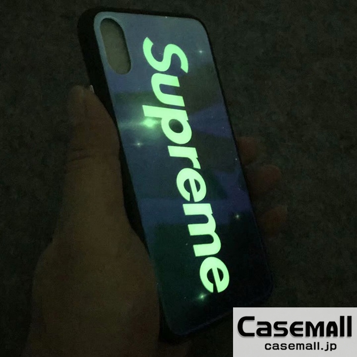 シュプリーム iPhone7plus カバー ガラス