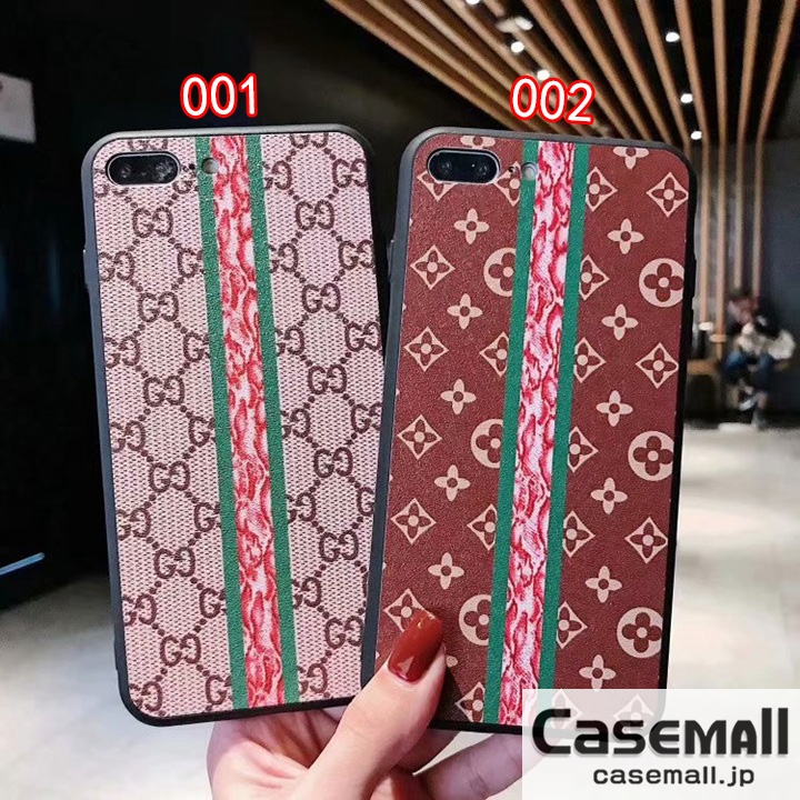 GUCCI iPhoneXS Max ケース 背面 強化ガラスフィルム付き