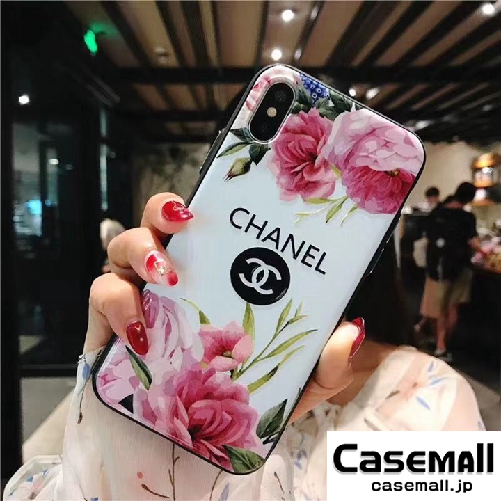 CHANEL iPhoneXS/X ケース 浮き彫り 可愛い