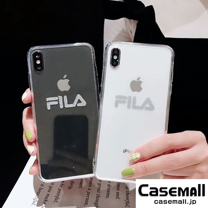 FILA iPhonexs max ケース 透明的