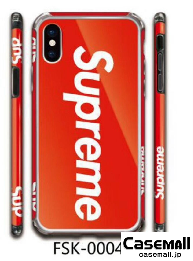 iphonexs max Supreme 四角落下保護