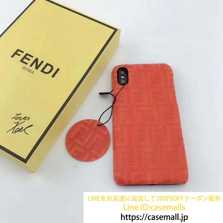 FENDI iPhoneXs Max カバー ストラップ付き