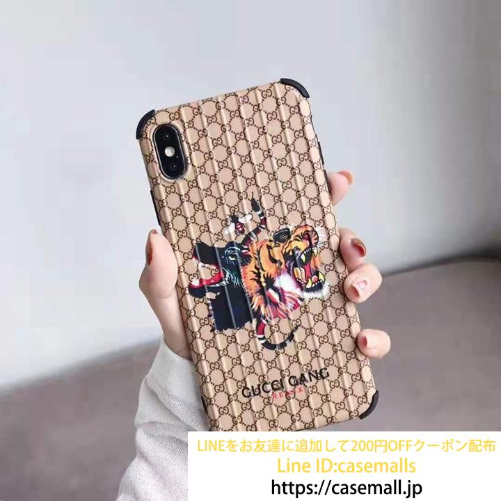 グッチ iphonexs カバー メデューサ