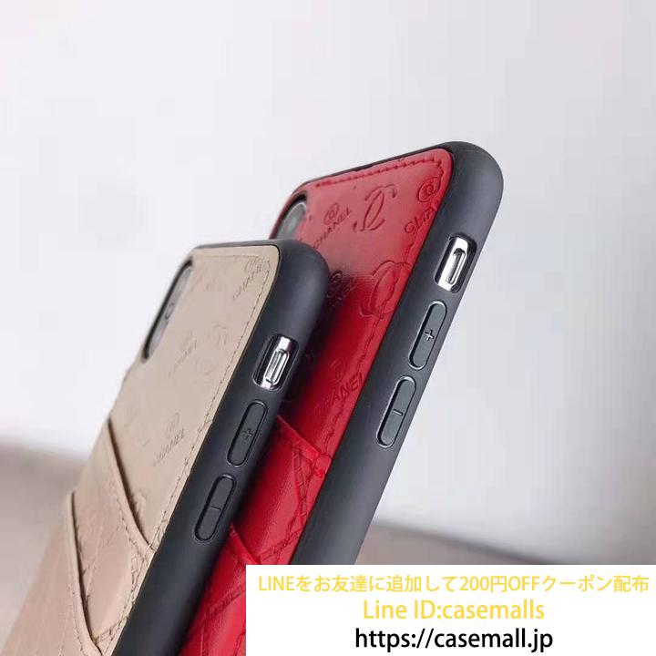 シャネル アイフォン7plus カバー カード入れ