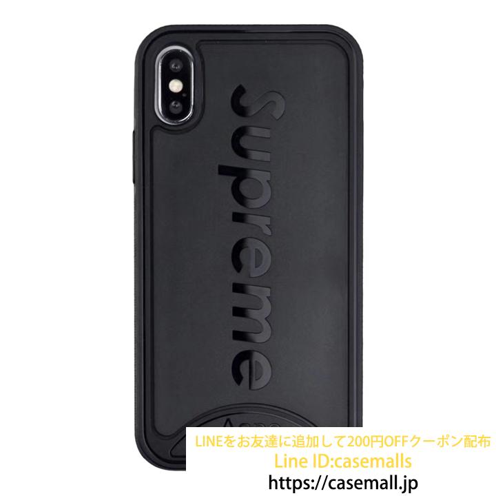 iPhone8plus ケース シュプリーム シンプル