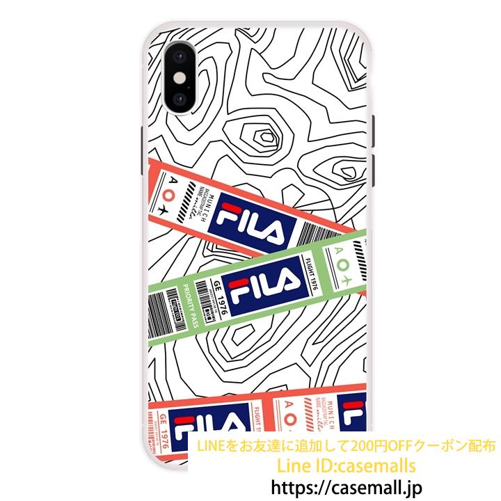 スマホケース iphonexs fila 流行風