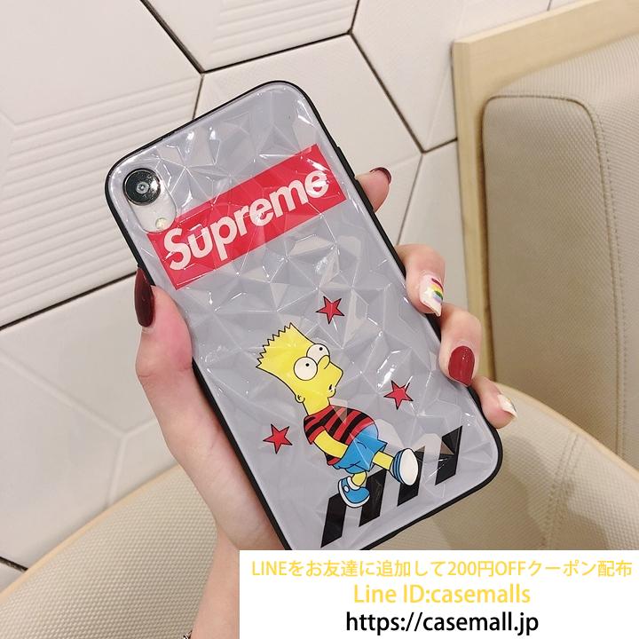 supreme iPhonexケース キャラクター 学生