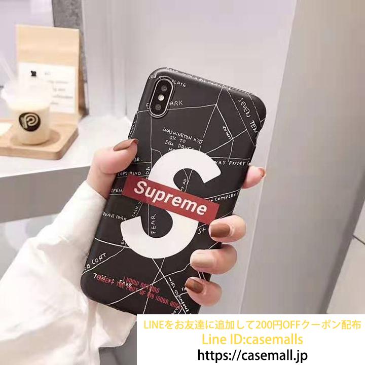 iPhone10 保護カバー supreme 個性風