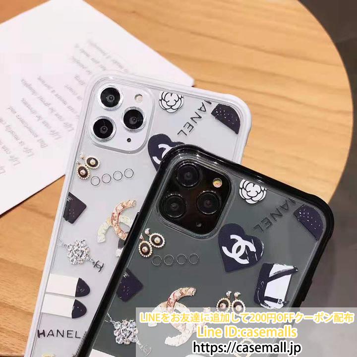 chanel iphonexr/xs maxカバー 新品 きれい