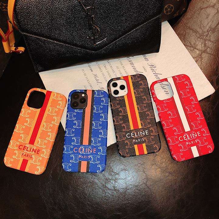 CELINE PARIS 英字押しiPhone12/12miniスマホケース