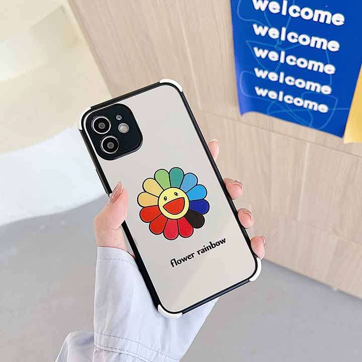 四隅保護ケースiphone7プラス Murakami Sunflower