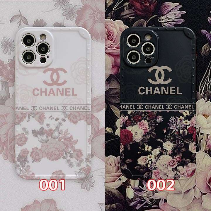 Chanelスマホケース花柄アイフォン 12 プロマックス