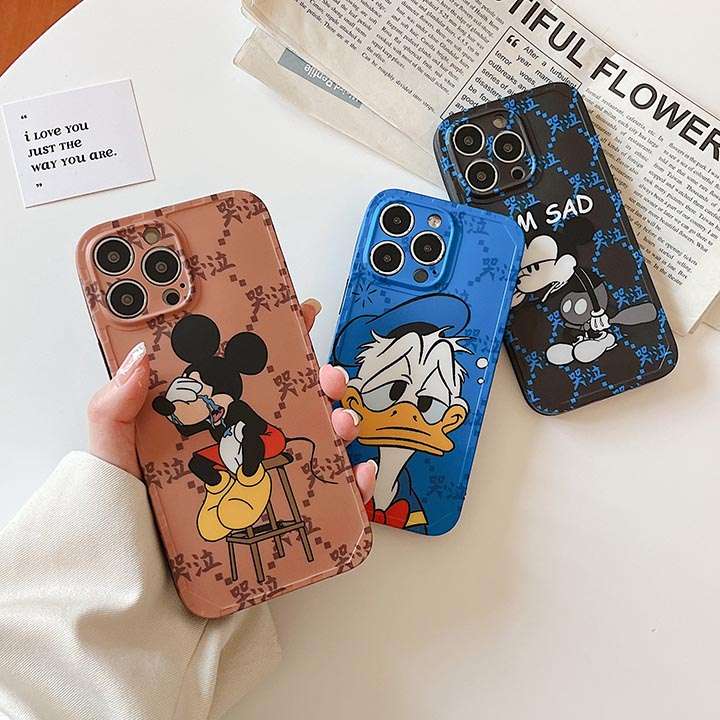 アイフォン 12スマホケースミッキーDisney