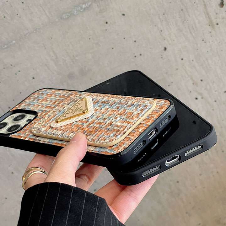 皮製 プラダ 携帯ケース iPhone 13Pro