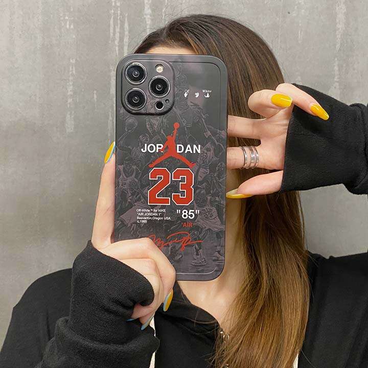ブランド字母プリントAir Jordan iphone13 pro max/13proケース