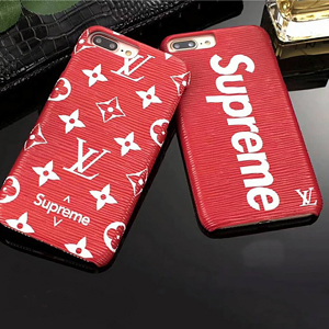 supreme＆lv iPhone x 14 ケース 薄型