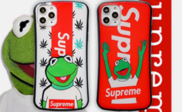 シュプリーム iPhone11ケース パロディ