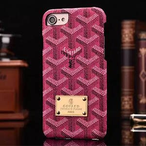iPhone7 ハードケース ゴヤール 濃いピンク