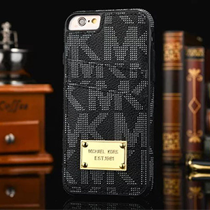 MK iphone8プラスケース ジャケット ブラック