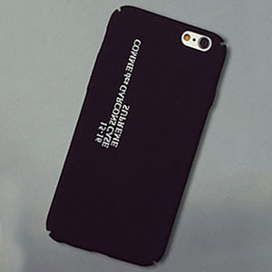 シュプリーム iPhone7ケース ブラック