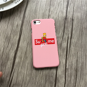 シュプリーム iPhone8ケース ピンク