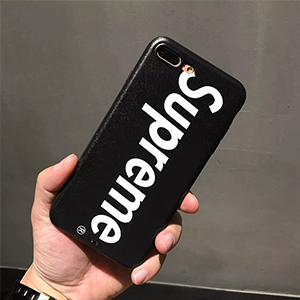 シュプリーム iphone8ペアケース ブラック
