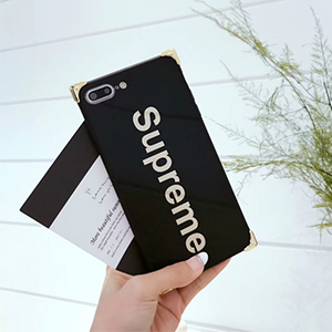 supreme iphoneXケース 黒
